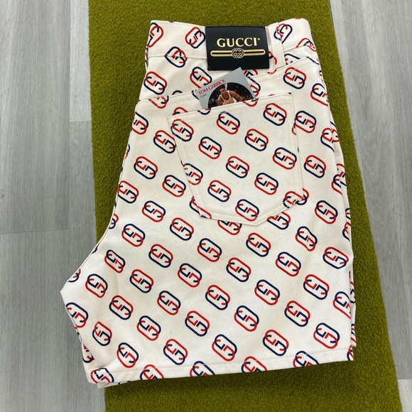 S/S 2020 Gucci Monogram Canvas shorts